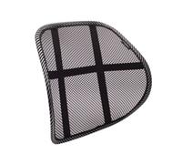 Contour Mesh Fabric Back Support CE01828 Ergonomic Black