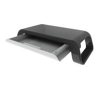 Contour Ergonomics Monitor Stand with Drawer Black