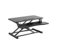 Contour Ergonomics Prem Sit/Stand Height Adj Workstation Blk CE10178