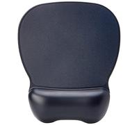 Contour Ergonomics Soft Skin Gel Mouse Mat Wrist Rest - Black