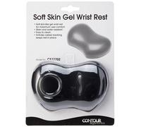 Contour Ergonomics Soft Skin Gel Wrist Rest - Black