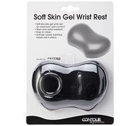 Contour Ergonomics Soft Skin Gel Wrist Rest - Black