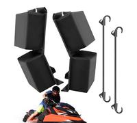 Contour Flat Dock Bumper - Mudguard | Anti-Collision Pad for PWC & Motorboat | Marine Dock Protector | UV Resistant Mudguards