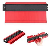 Contour Gauge Duplicator 10 Inch Widen Profile Tool Precise Measuring of Irregular Shapes for DIY Handyman Woodworking/Flooring/Tile Laying (25 cm/10 inches)