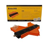 Contour Gauge EnociliS 10 inch with Lock Professional Duplicator, Plastic Profile Tool for Woodworking, Tiles, Pipes, Flooring, Perfect gift for Men