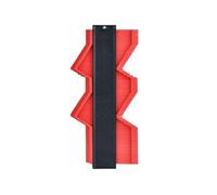 Contour Gauge Profile Tool, 5Inch/10Inch Wider Countour Gauge with Adjustable Lock, Copy Irregular Shape Duplicator IDGTTLDF(10 INCH Red)