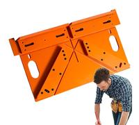 Contour Gauge - Profile Tool - Angle Cutter Guide | 45/90 Degree Angle Window Cutting Aid | Adjustable Lock-Precisely Copy Irregular Shape Duplicator | Woodworking Positioning Gear For Carver Carpente