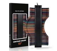 Contour Gauge Profile Tool with Lock, 10 & 5 Inch Super Gauge Shape and Outline Tool, Gifts for Men Women Dad Boyfriend Husband-Precisely Copy Irregular Shape Duplicator-Cool Gadgets (5 INCH)