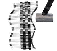 Contour Gauge Tool - Connectable Profile Duplicator, Pipe Notching Template, Irregular Shape Measuring | Copy Scribing Device for Flooring Tiling Carpentry Woodworking Construction DIY Home Workshop