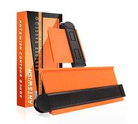 Contour Gauge with Lock, 2 Pack Widen Irregular Shape Profile Tool Duplicator (10'' & 5''), Master Outline Measuring Plastic Ruler for Woodworking Templates, Corners, Tiles and Laminate