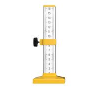 Contour Gauge with Lock - Tile Level Ruler for Flooring | 10+5 Inch Connectable Profile Duplicator Tool | Aluminum Alloy Contour Ruler with Double-Sided Graduated Scale for Tile Laminate Woodworking