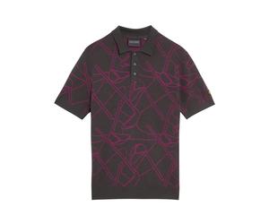 Contour knitted polo Lyle & Scott Gris S