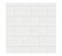 CONTOUR LONDON TILE WHITE WAS M1054 WALLPAPER, White