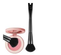 Contour Makeup Brushes | 2 in 1 Cosmetic Brush,Precision Double-Ended U Shape Tool for Blending Sculpting Contouring Nose Cheek Bone