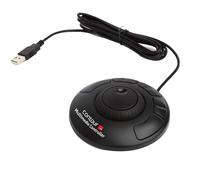 Contour Multimedia Controller Xpress | Ergonomic Jog Dial for Video Music Image Editor | USB Multimedia controller for PC and Mac | 5 buttons | 7 Speed Jog Ring - Black
