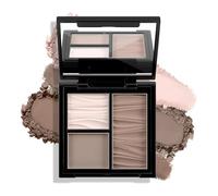Contour Palette 3-Shade Contour Palette Face Bronzer Highlighter Silky Smooth & Blendable Texture Contour Powder Palette Multi-Use Face Palette Blendable Compact Matte Powder Makeup