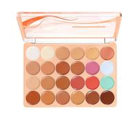 Contour Palette Set, 24-Color Blendable Highlighter, Long-Lasting Foundation Smooth Formula, Corrector Concealer Easy Application, Makeup Accessory with Versatile Shades, Beauty Tool for Face and Eye