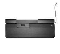 Contour SliderMouse Pro | Wired Mouse | Regular Wrist Rest | Ergonomic | Centred for Pain Relief | 6 Programmable Buttons | 2800 DPI | For Windows & macOS | Vegan Leather