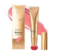 Contour Stick & Blush Wands, Liquid Contour Air Cushion Pen, Multifunctional Highlight Blush Liquid, Face Flash Rouge, Easy to Push and Does Not Fade, Natural Effect, 15g, Hot Pink