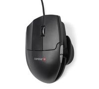 Contour Unimouse | Award Winner Ergonomic mouse with Thumb support | Wired mouse | Vertical Mouse for Left-Handed | 35 to 70 degrees angle | 6 buttons + scroll | For Windows and Mac
