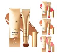 Contour Wand, Highlighting Blush, Glow Contour Makeup, Smooth Blend Blush, Lightweight, Long Lasting, 3cm/1.18in, Dark Brown, Peach Red, Orange, Hot Pink, Perfect For Women, Girls