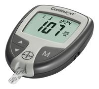 CONTOUR XT BLOOD GLUCOSE METER,WITH TEST STRIPS,LANCING,MICROLET,POUCH