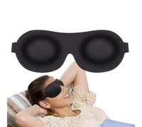 Contoured Sleep Cover - Lightweight Sleep Mask for Total Darkness | Ergonomic Design, No Eye Pressure, Adjustable Fit, Perfect for Home, Travel and