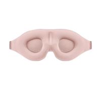 Contoured Sleep Mask, Blackout Light Blocking Eye Mask with Memory Foam, Comfortable Zero Pressure Sleep Mask for Side Sleepers, Adjustable Breathable Eye Mask for Travel