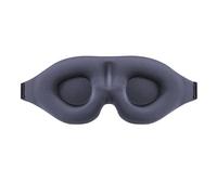 Contoured Sleep Mask, Blackout Light Blocking Eye Mask with Memory Foam, Comfortable Zero Pressure Sleep Mask for Side Sleepers, Adjustable Breathable Eye Mask for Travel