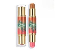 Contouring Stick,Blush Highlighter Stick,Waterproof Contour Sti-ck That Effortlessly Contours the Face with A Light Touch,Powder B-lush,Cream B-lush & Highlighter Bronzer Pen,Bronzer S-tick,01