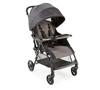 Contours Quick Elite Lightweight Compact Travel Stroller for Baby and Toddler, Compatible with Over 30 Baby Car Seats, Multi-Position Reclining Seat, Sun Shade, Eclipse Black