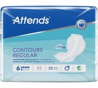 Contours Regular Incontinence Pads, Size Large, Pack of 35