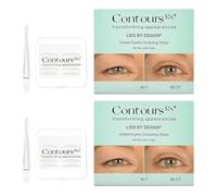 Contours Rx Lids by Design Eyelid Lift Strips with Travel Case and Tweezers - Invisible Eyelid Tape for Hooded Eyes - a More Youthful-Looking Appearance - 160 CT (7mm)