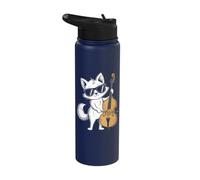 Contrabass String Instrument Band Musician Contrabass Stainless Steel Insulated Water Bottle