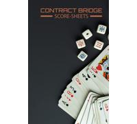 Contract Bridge Score Sheet: Game Pad for Party Games | Bridge Score Pads | Score Keeper Notebook Bridge Score Cards