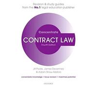 Contract Law Concentrate: Law Revision and Study Guide