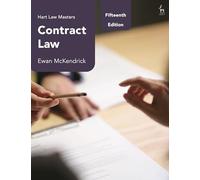 Contract Law (Hart Law Masters)