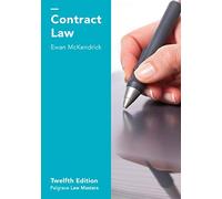 Contract Law (Macmillan Law Masters)
