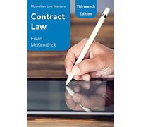 Contract Law (Macmillan Law Masters)