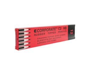 Contract Pencil Eraser Tipped (Pack of 12) WX25011