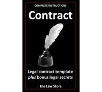 Contract: Ready-to-use, legally binding, fill-in-the-blanks law firm template with instructions.