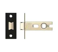 Contract Tubular Latch -Powder Coat Black - 64mm or 76mm from Ironmongery Hardware Online (2 1/2" (64mm)) (2 1/2" (64mm))