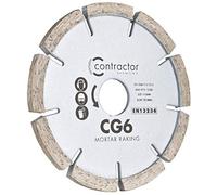 Contractor Diamond Blade - Mortar Raking - 125/22.23mm