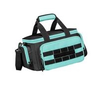 Contractor Grade Tool Organizers Bag Black Fabric Dustproof Construction for Professional Technicians Tool Storage Bag