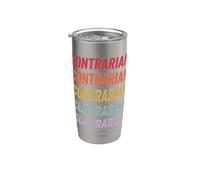 Contrarian Stainless Steel Insulated Tumbler