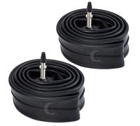 Contrast 700 x 28-35c Road Bike Inner Tubes - Presta Valve (Pack of 2)