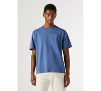Pepe Jeans Men's Contrast Connor T-Shirt, Blue (Washed Navy Blue), M