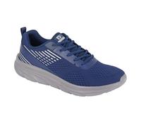 Contrast Detail Lace Up Trainers Rdek Navy 12