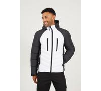 Contrast Padded Hooded Jacket Brave Soul White M