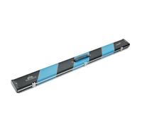 Contrast Peradon Halo Plus Cue Case 3/4 Snooker & Pool Cues - Black & Sky Stripe